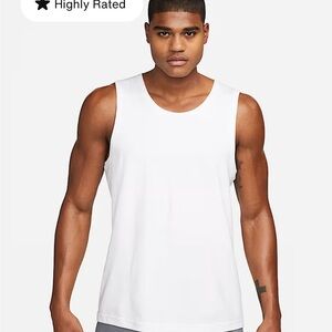 NWT Nike Primary Men's dri-fit White Tank (sz: L)
